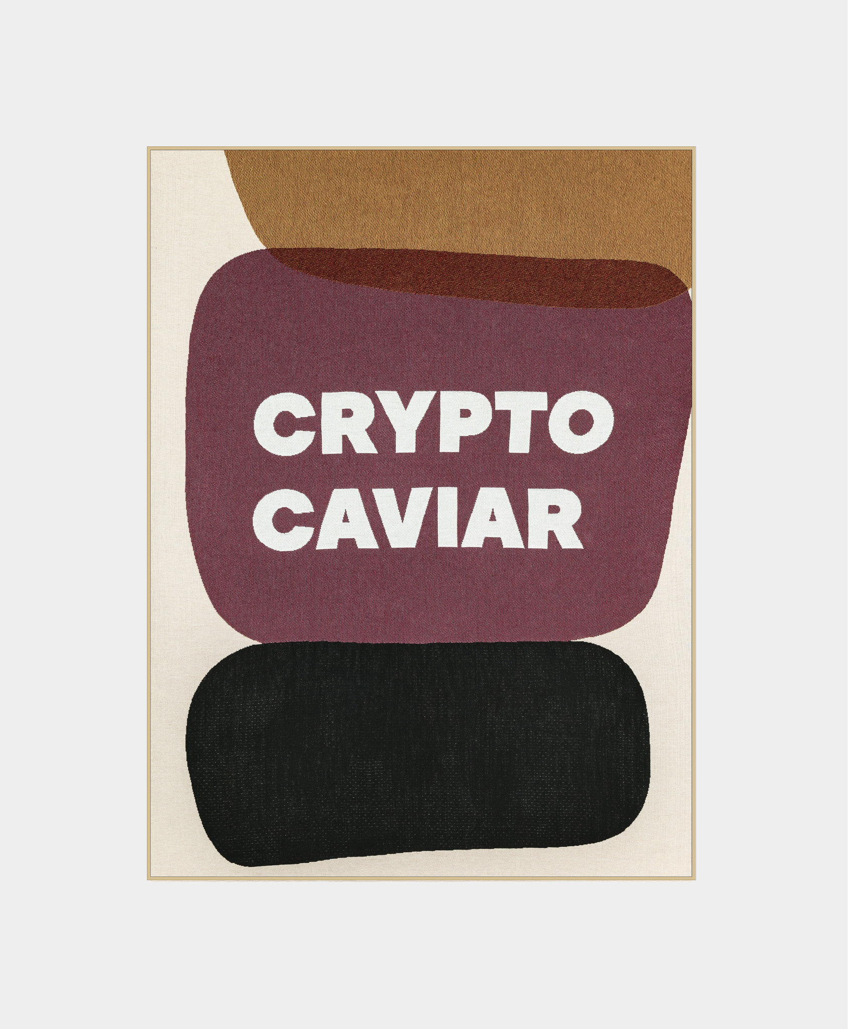 CRYPTO CAVIAR, Jacquard Tapestry