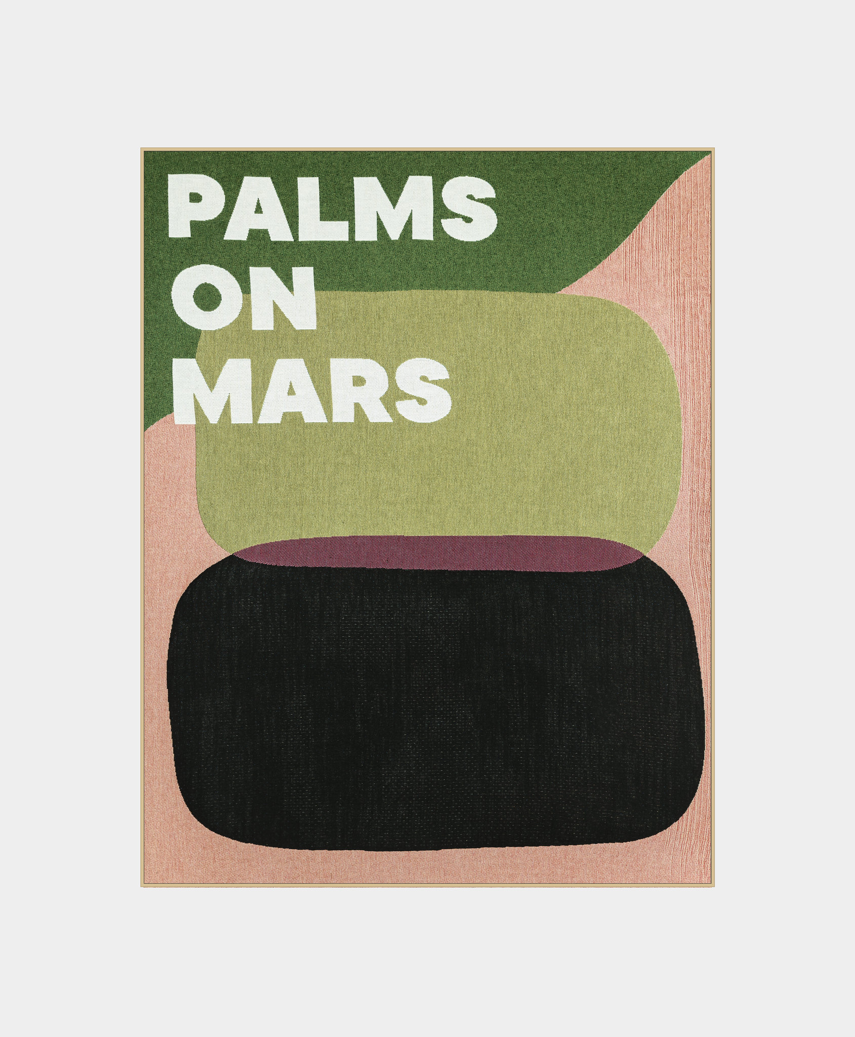 PALMS ON MARS, Jacquard Tapestry